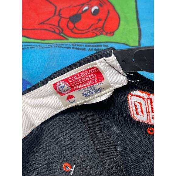 Vintage Syracuse Orangemen Shadow script snapback hat by cap boy 90s NWOT - Picture 6 of 7